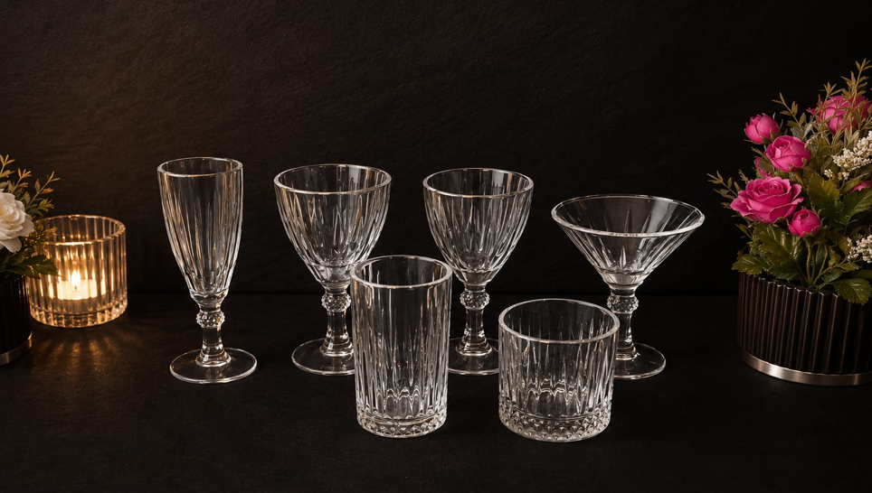 Glassware Rental Services Images